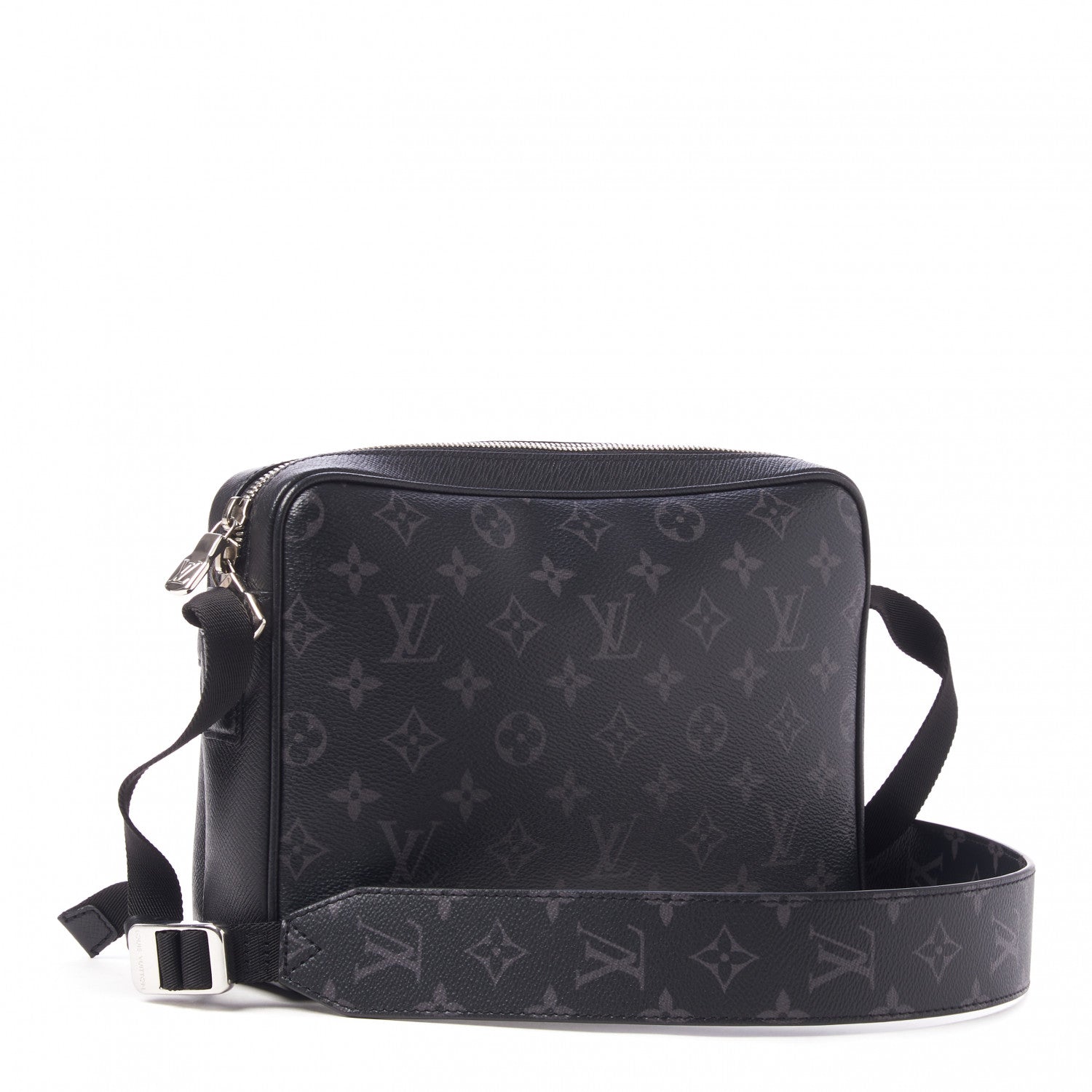 Louis Vuitton Taiga Monogram Eclipse Outdoor Messenger Black 3 of 9