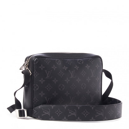 Louis Vuitton Taiga Monogram Eclipse Outdoor Messenger Black 3 of 9