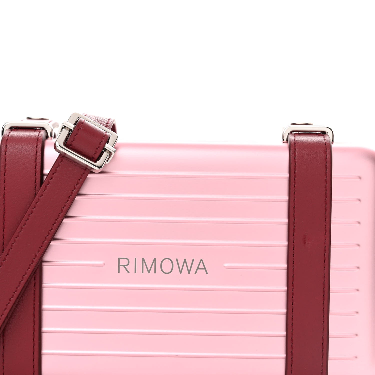 Christian Dior X RIMOWA Aluminum Personal Clutch On Strap Rose 7 of 11