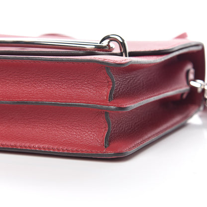 Hermes Evercolor Mini Sac Roulis Rouge Grenat 8 of 9
