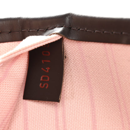 Louis Vuitton Damier Ebene Neo Neverfull MM Rose Ballerine 7 of 15