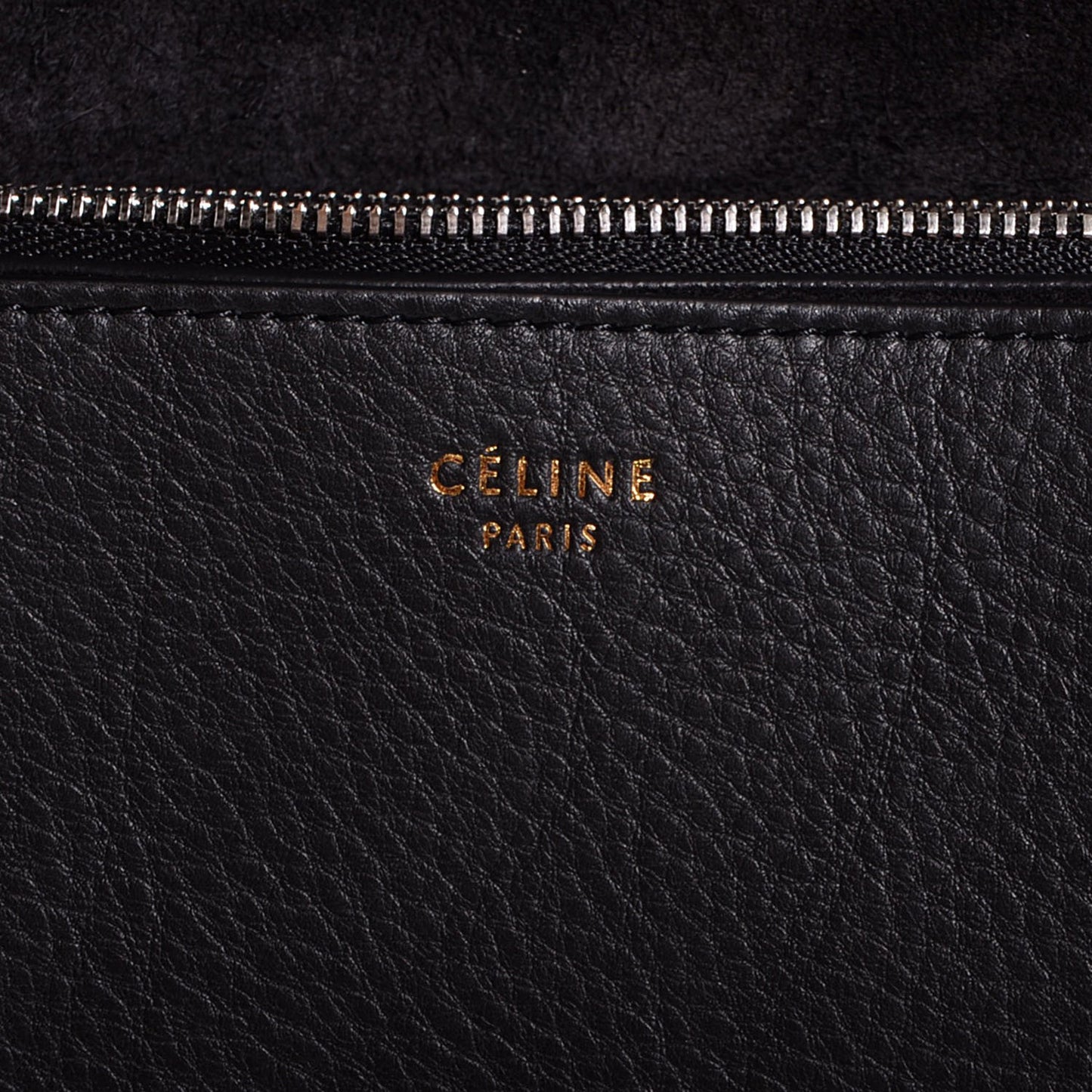 Calfskin Blade Flap Black