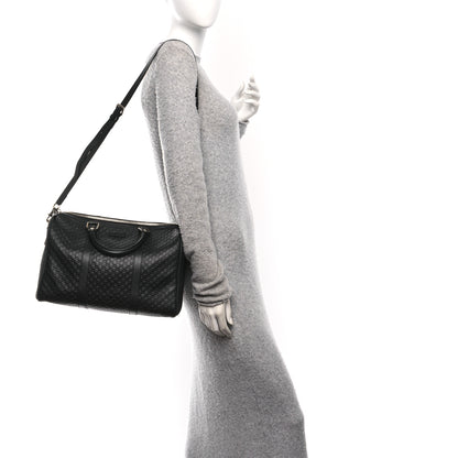 Gucci Microguccissima Medium Joy Boston Black 2 of 11