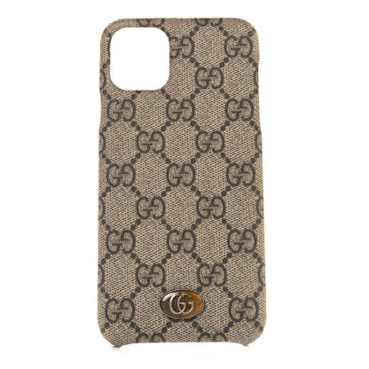 Gucci GG Supreme Monogram Ophidia iPhone 11 Pro Max Case 1 of 5