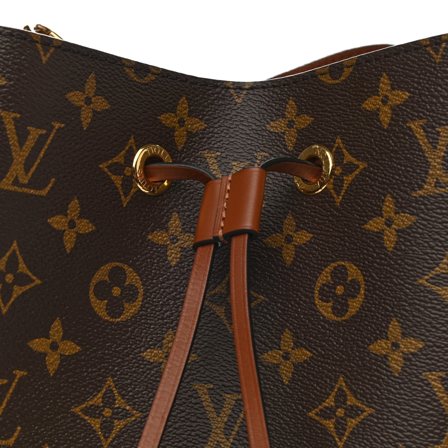 Louis Vuitton Monogram Neonoe MM Caramel 6 of 9