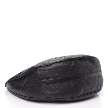 Gucci Guccissima Large GG Twins Hobo Black 4 of 11