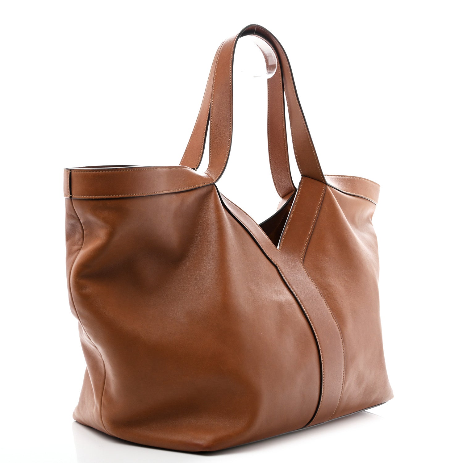 Saint Laurent Calfskin Y Tote Brick 3 of 15