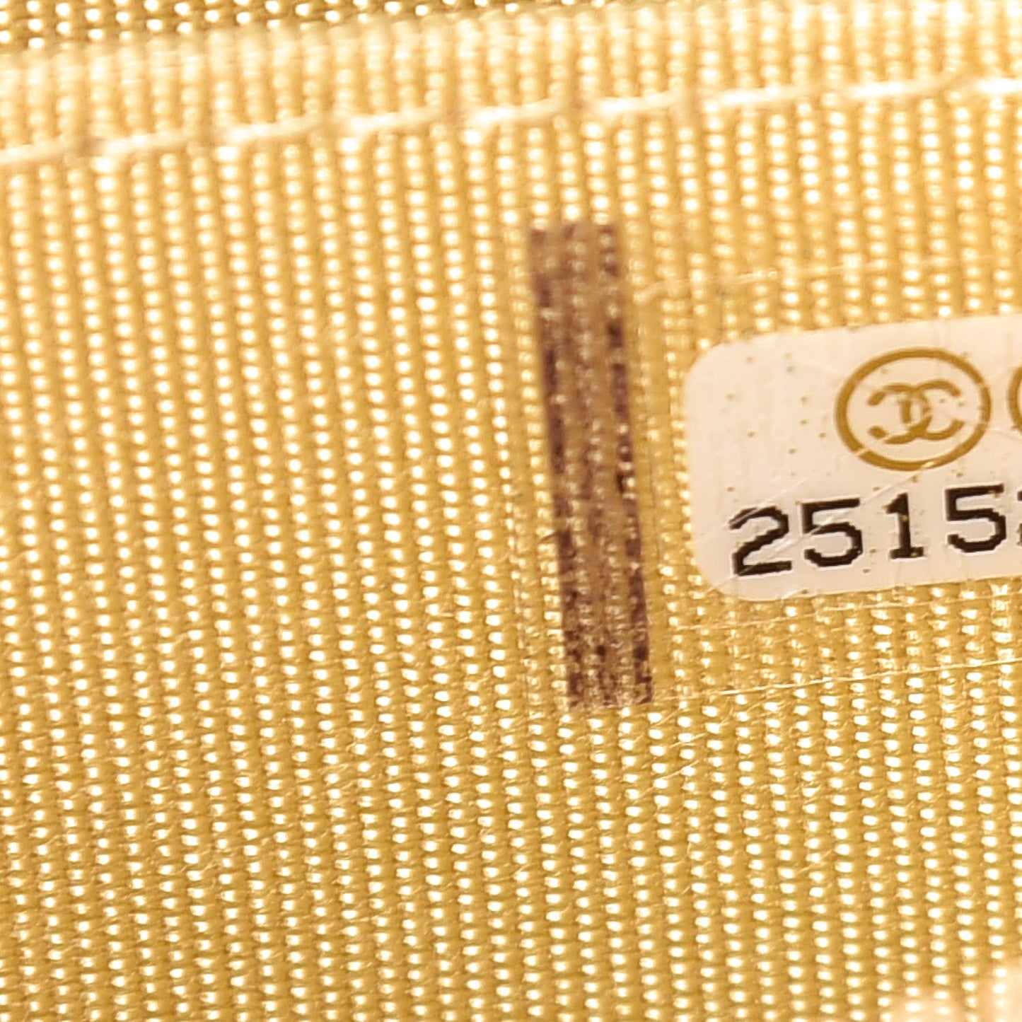 Lambskin Quilted Zip Around Coin Purse Wallet Light Yellow