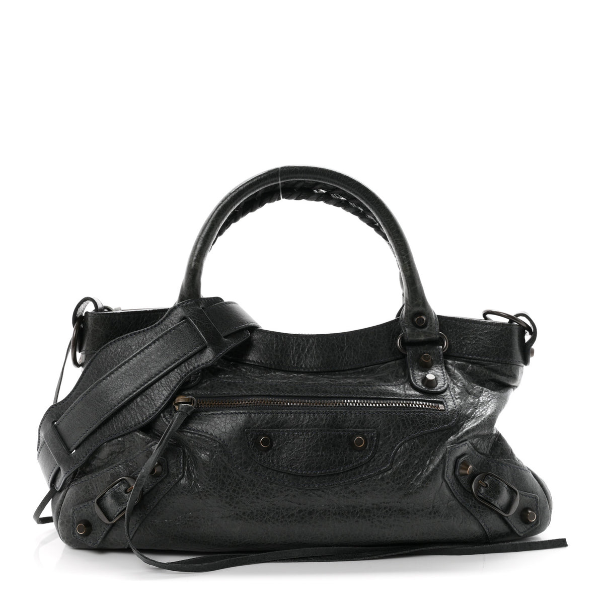 Balenciaga Agneau Classic Hardware First Anthracite 1 of 11