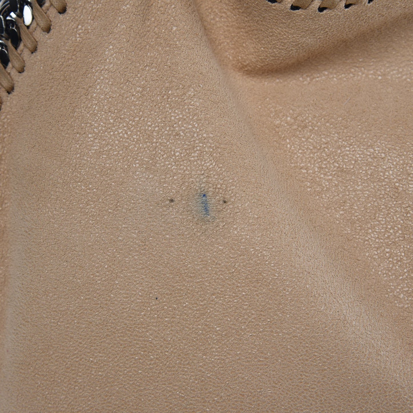 Shaggy Deer Small Falabella Tote Beige