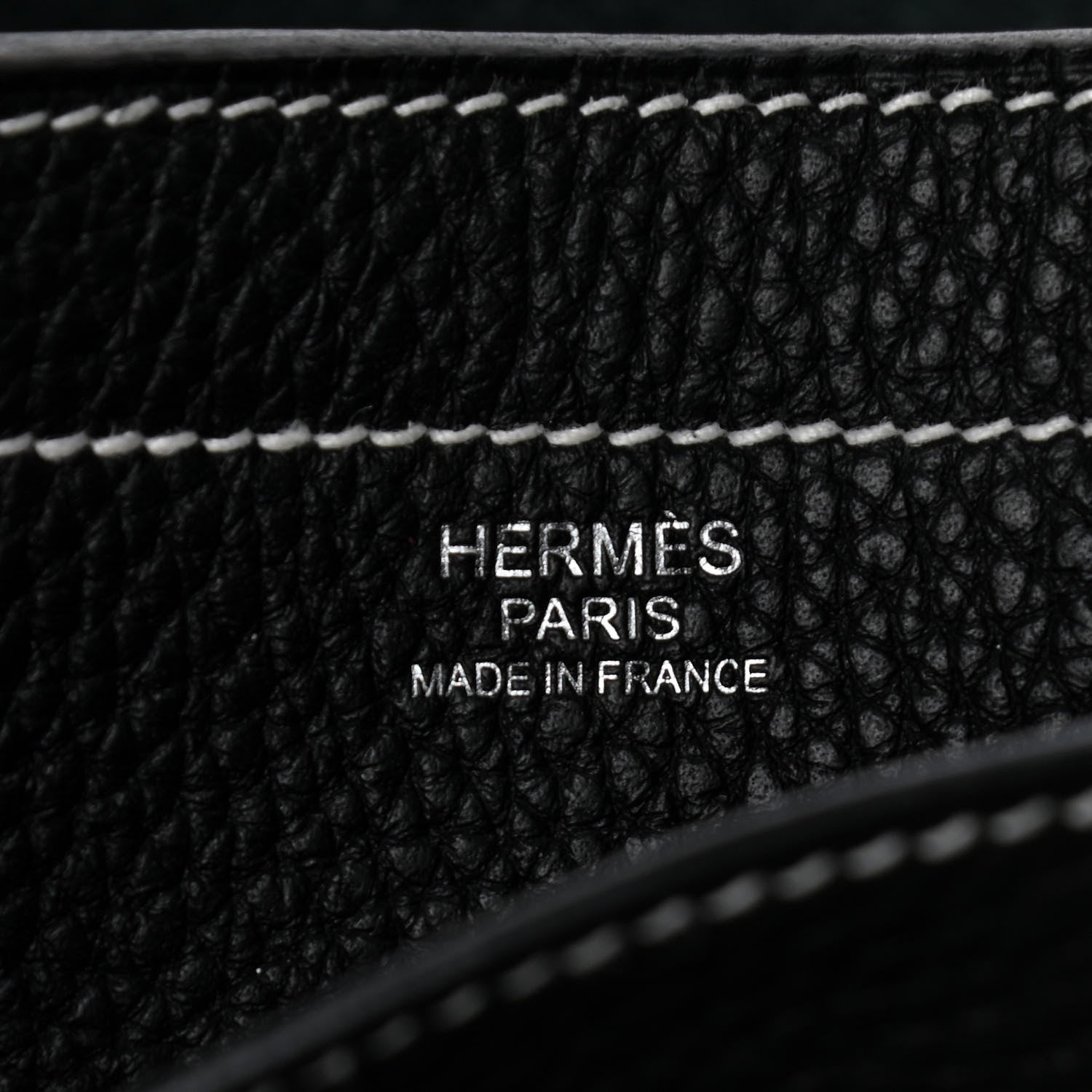 Hermes Taurillon Clemence Cabasellier 46 Black 5 of 13