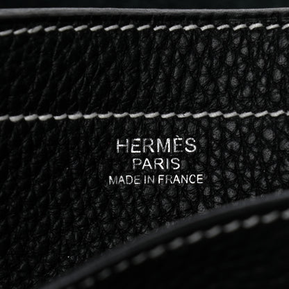 Hermes Taurillon Clemence Cabasellier 46 Black 5 of 13