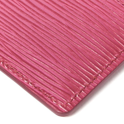 Louis Vuitton Epi Card Holder Fuchsia 4 of 9