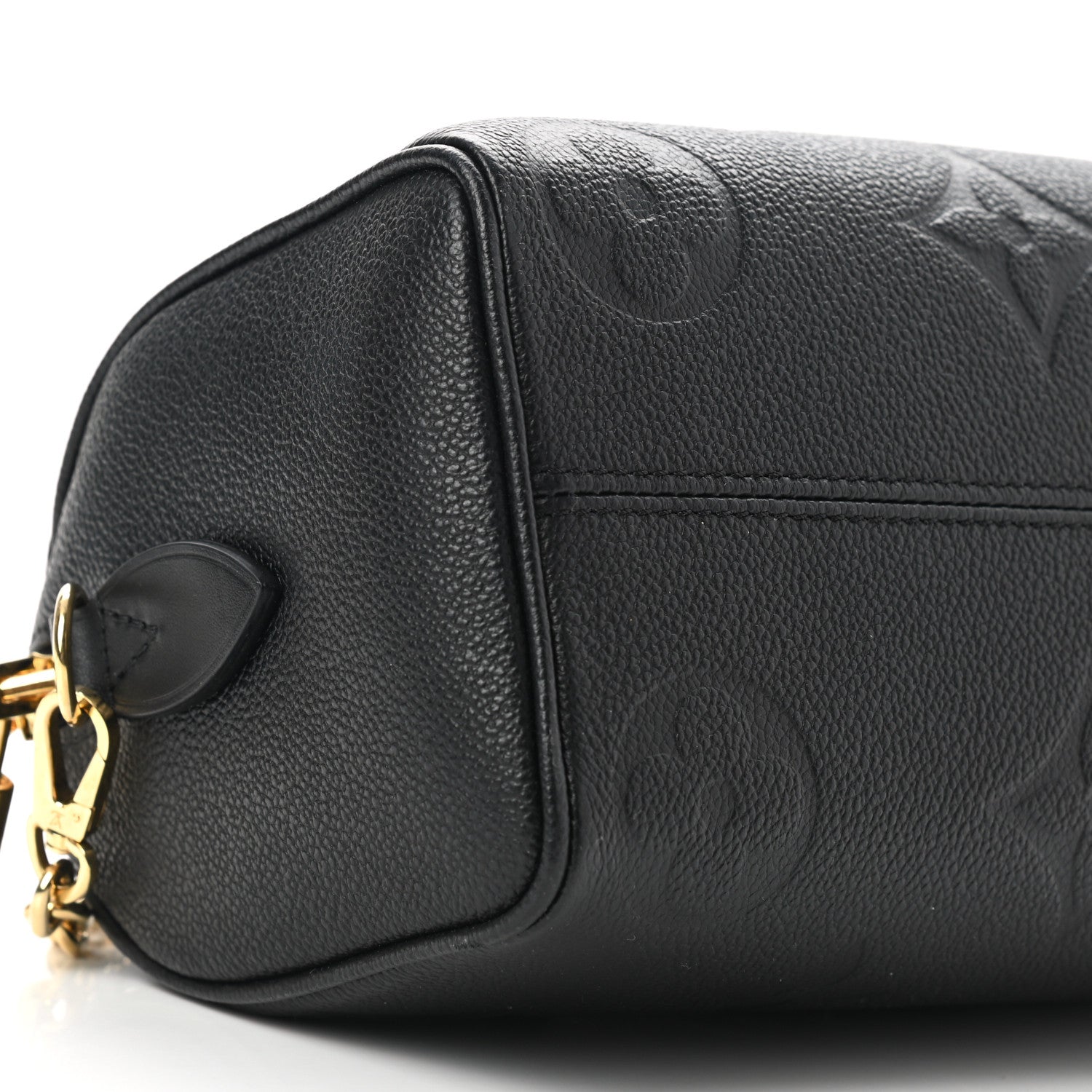 Louis Vuitton Empreinte Monogram Giant Speedy Bandouliere 20 Black 8 of 10
