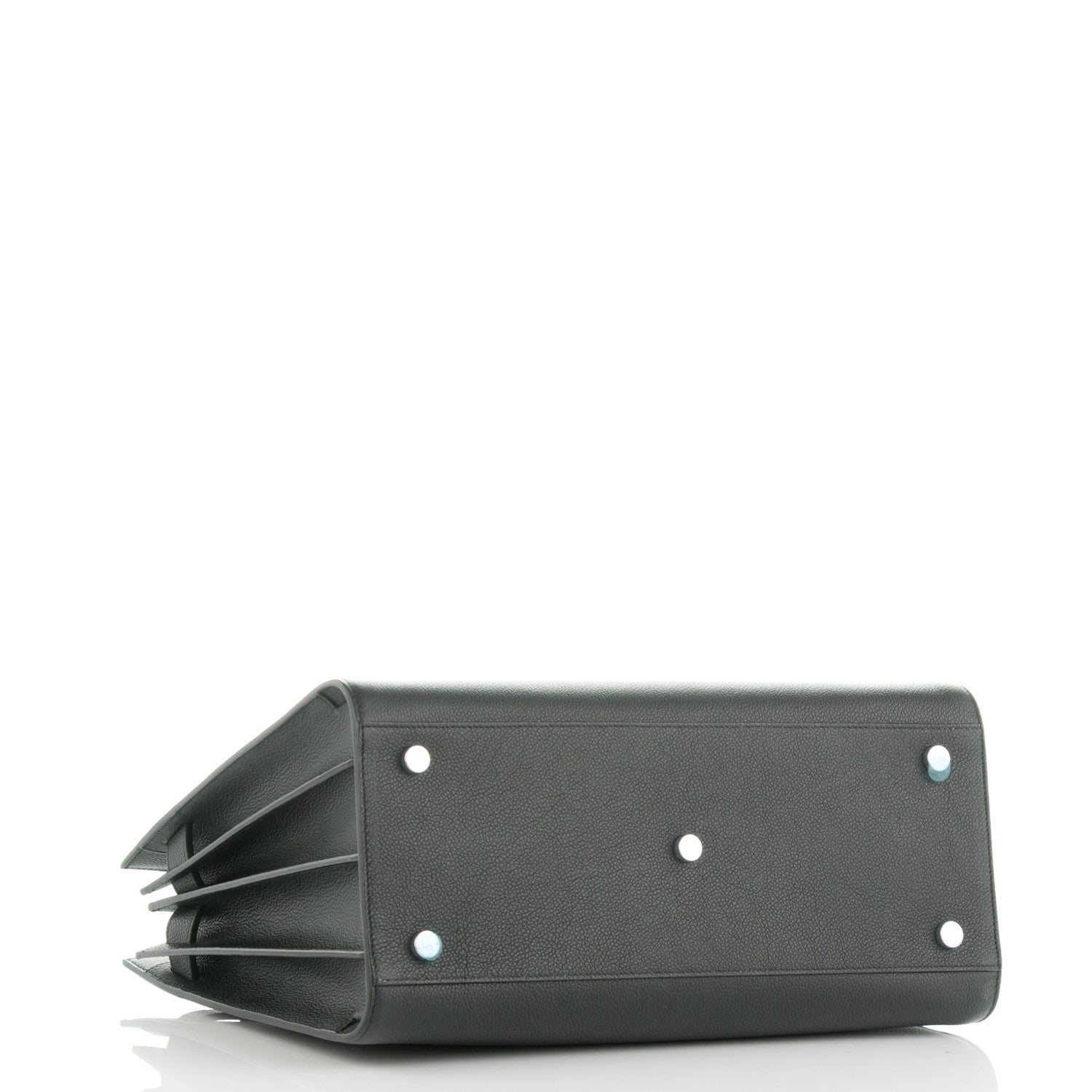 Saint Laurent Grained Calfskin Small Sac De Jour Black 3 of 7