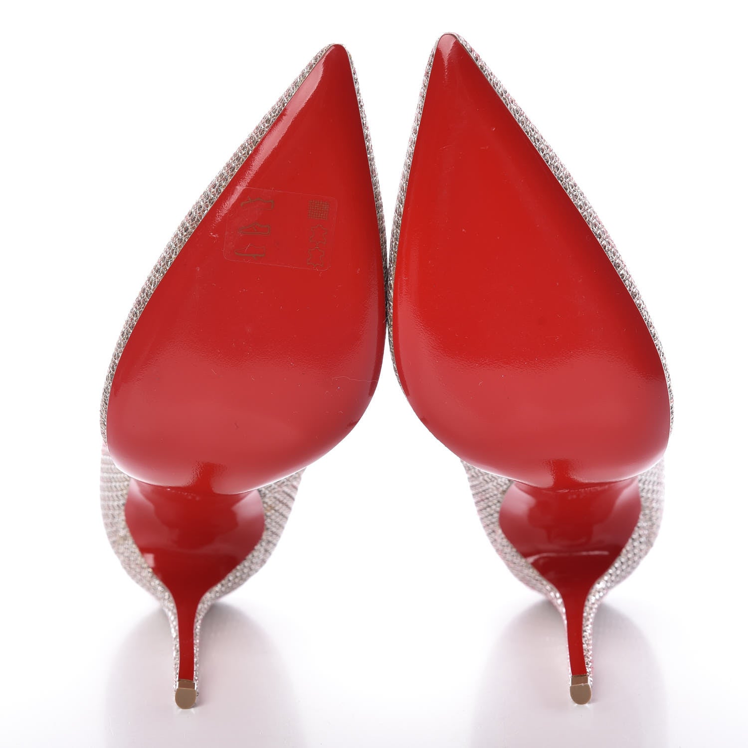 Christian Louboutin Glitter So Kate 120 Pumps 37 Colombe 5 of 9