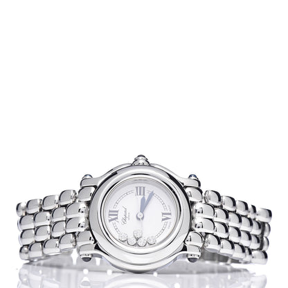 Chopard Stainless Steel 5 Diamond 26mm Happy Sport Quartz Watch 3 of 6