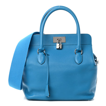 Hermes Evercolor Verso Toolbox 26 Bleu Zanzibar Malachite 1 of 9