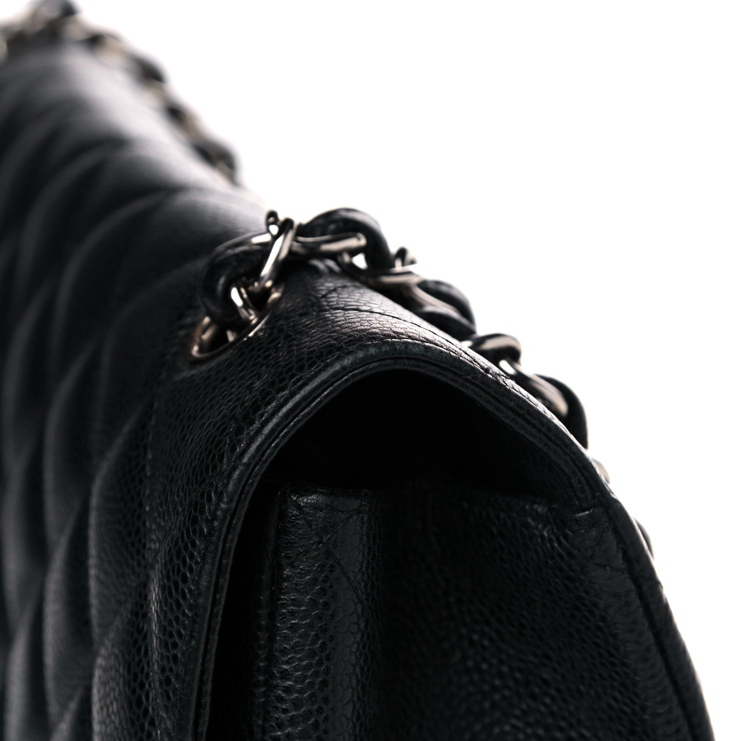 Chanel Caviar Quilted Maxi Single Flap Black 15 of 16