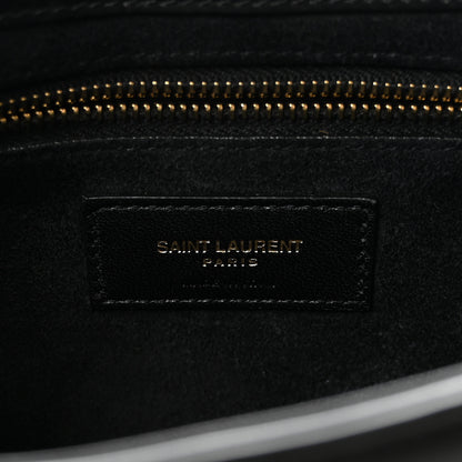 Saint Laurent Smooth Calfskin Le 5 A 7 Hobo Black 6 of 9