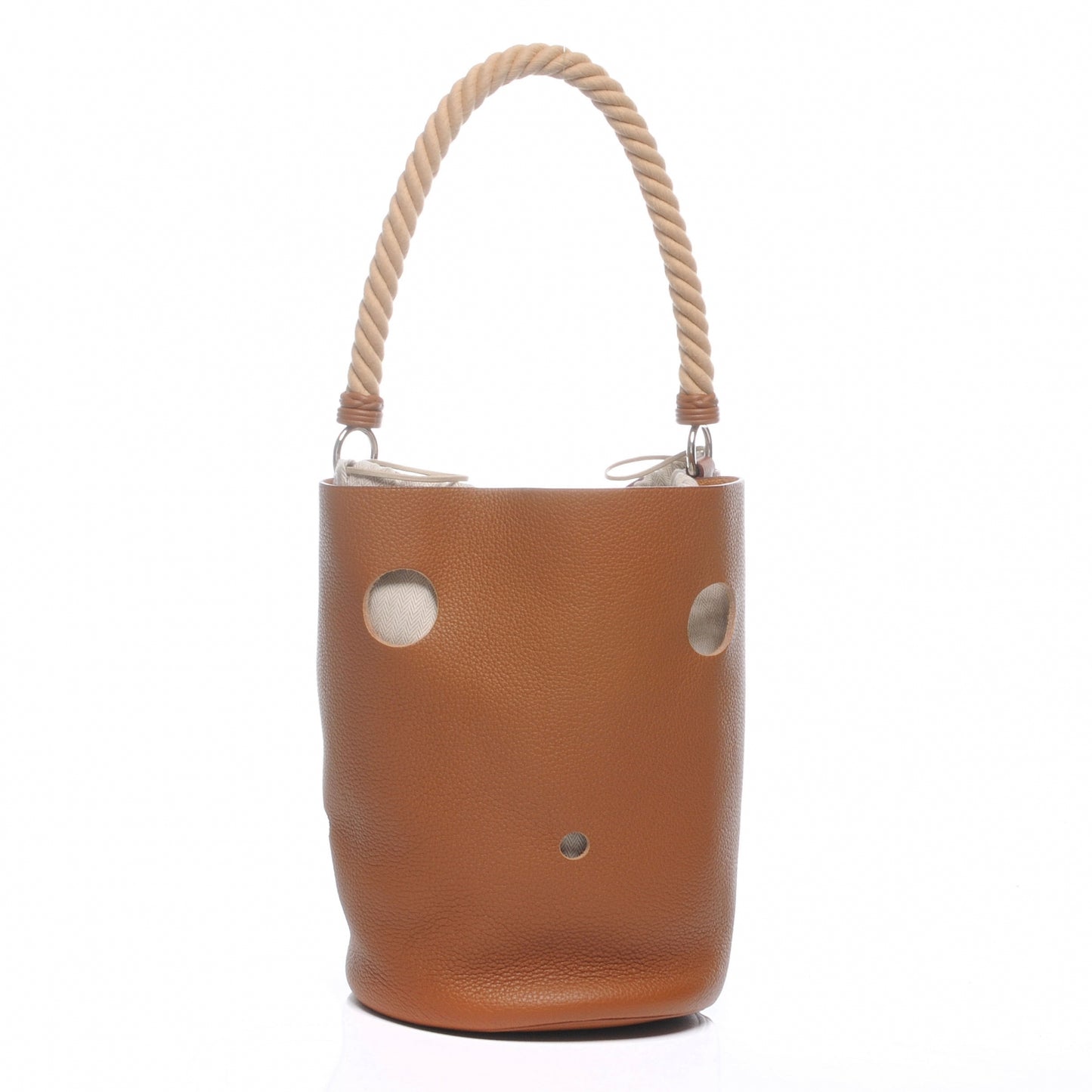 Taurillon Clemence Mangeoire Rope Bag Gold