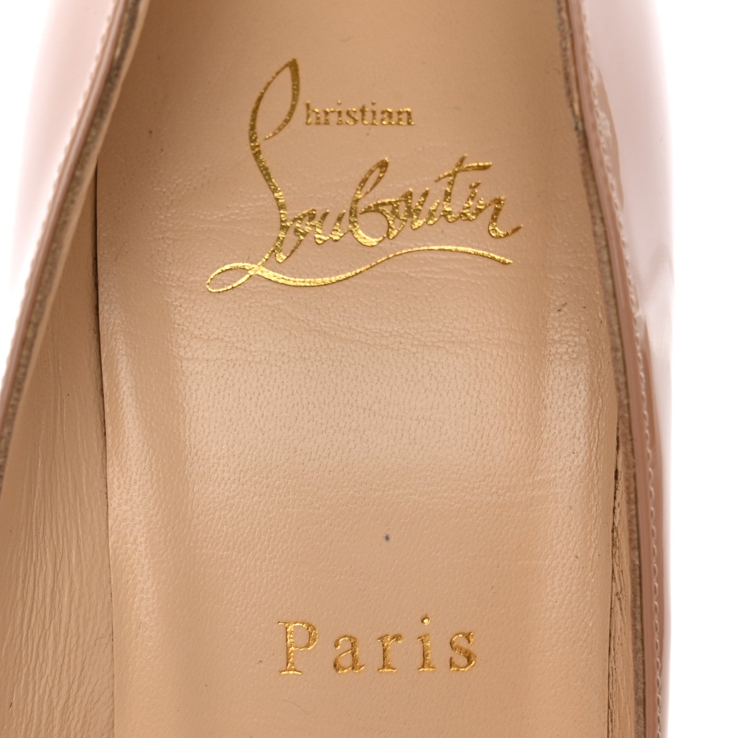 Christian Louboutin Patent Pigalle Follies 100 Pumps 39 Nude 7 of 16