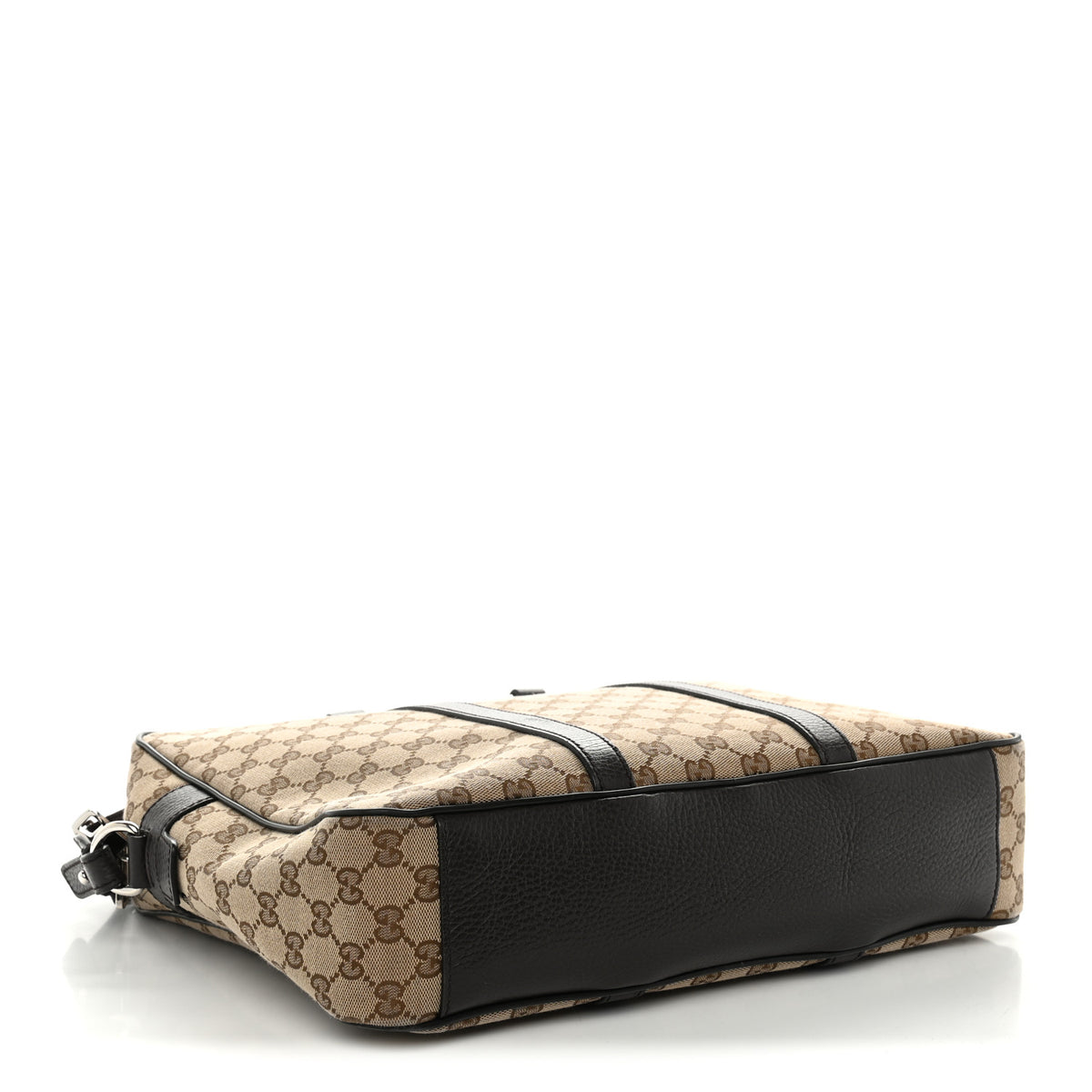 Gucci Monogram Briefcase Dark Brown 4 of 11