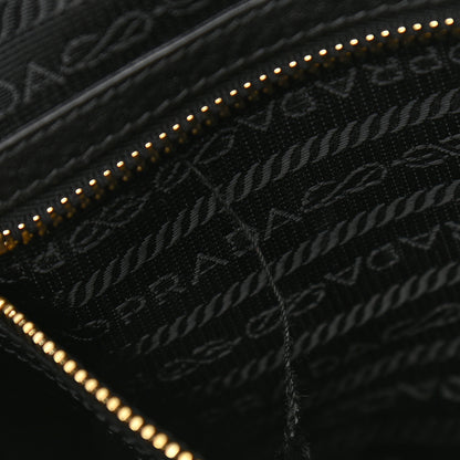 Prada Vitello Daino Shopping Satchel Black 9 of 10