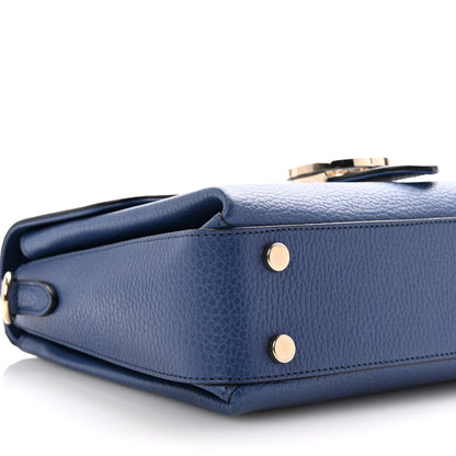 Gucci Dollar Calfskin Interlocking G Top Handle Shoulder Bag Caspian 9 of 10