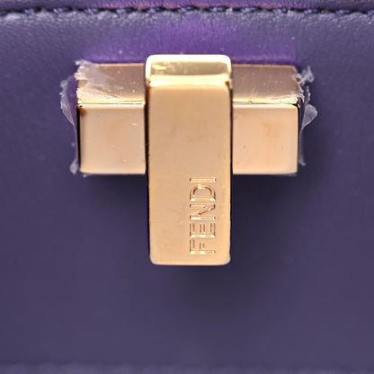 Fendi Vitello Tahiti Burro Bi-Color Medium Peekaboo Iconic Essentially Satchel Maya 13 of 13