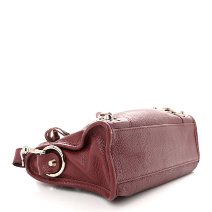 Balenciaga Chevre Silver Metallic Edge Hardware Mini City Cassis 4 of 11