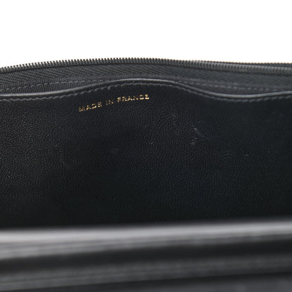 Chanel Lambskin Quilted Coco Bow Wallet On Chain WOC Black 11 of 11