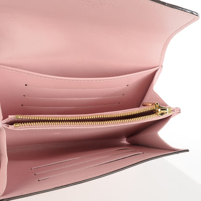 Louis Vuitton Vernis Sarah Compact Wallet Rose Ballerine 7 of 7