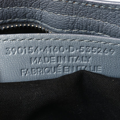 Balenciaga Chevre Silver Metallic Edge Hardware City Bleu Acier 8 of 14