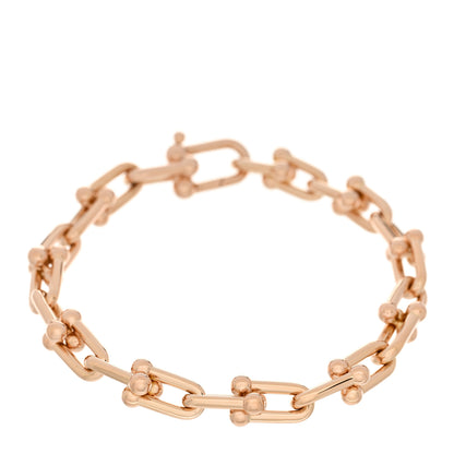 Tiffany 18K Rose Gold Medium HardWear Link Bracelet 1 of 4