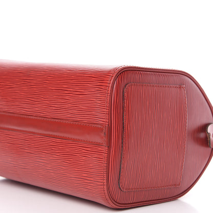 Louis Vuitton Epi Speedy 25 Castillan Red 6 of 14