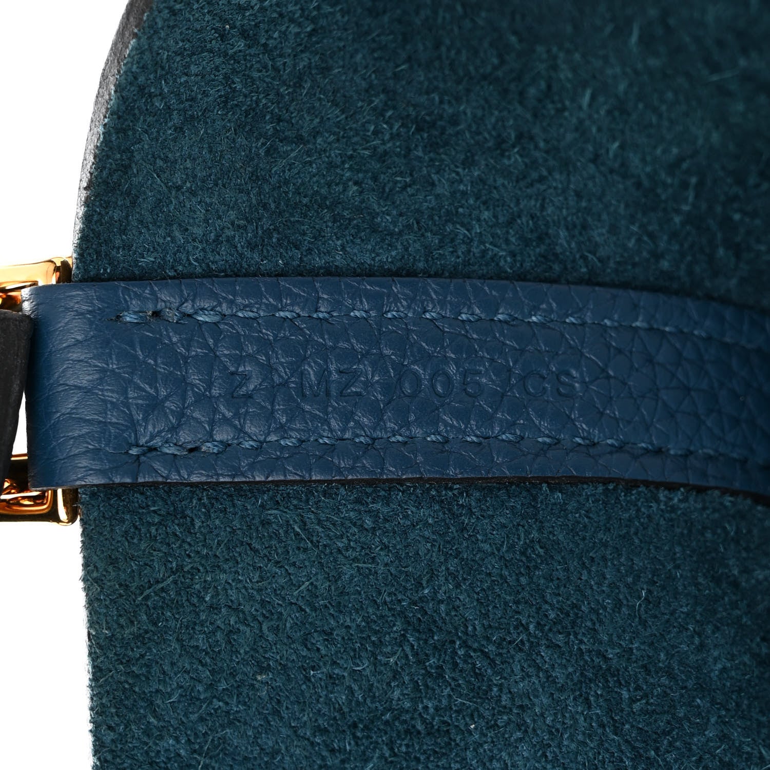 Hermes Taurillon Clemence Picotin Lock 22 MM Deep Bleu 7 of 11