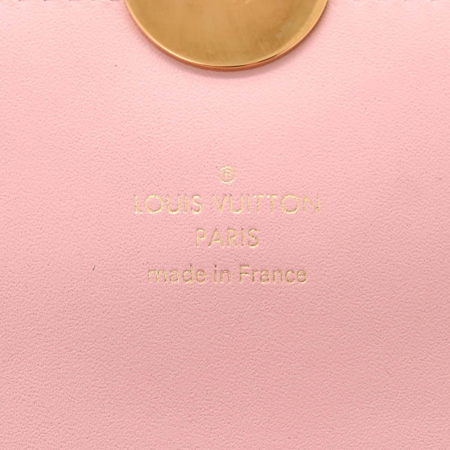 Louis Vuitton Monogram Flore Chain Wallet Rose Ballerine 6 of 9