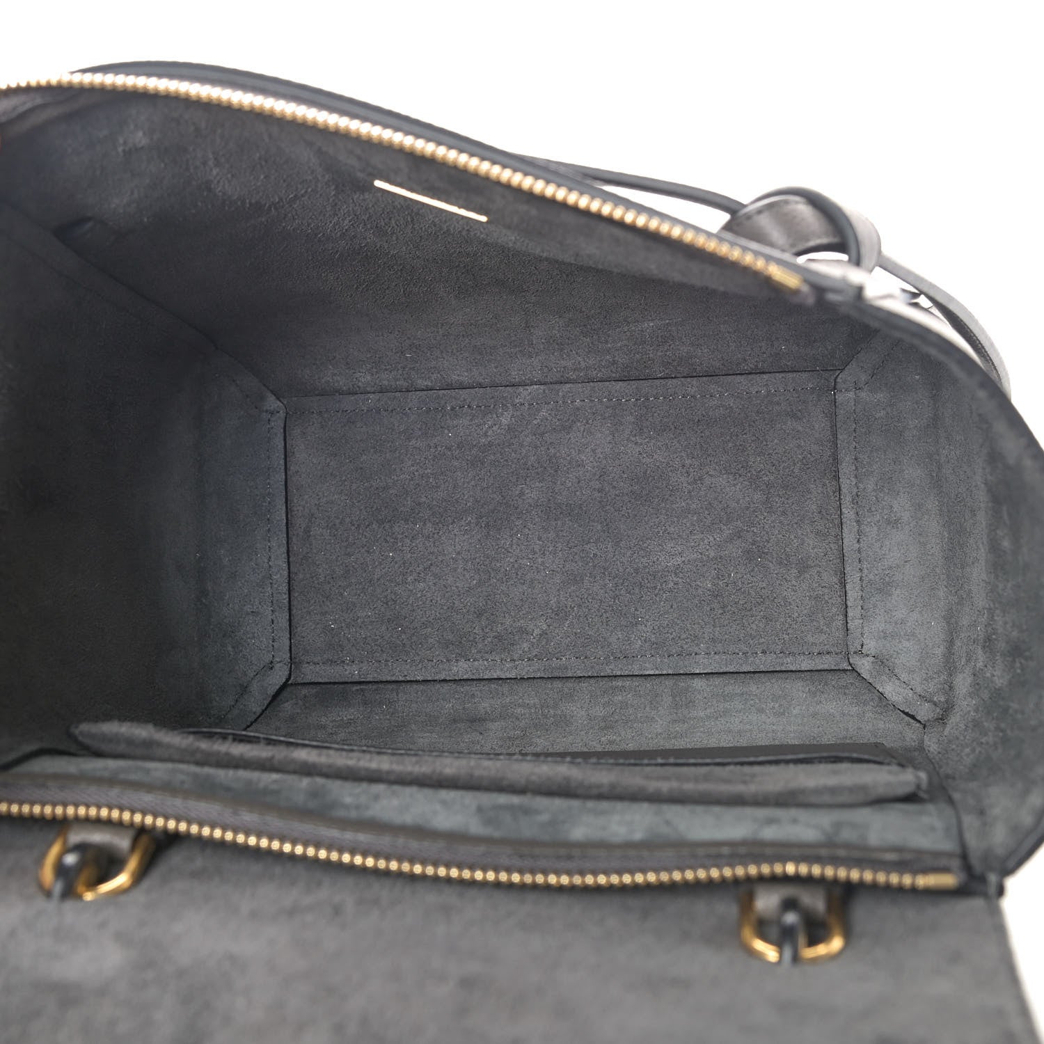 Celine Baby Grained Calfskin Micro Belt Bag Grey 5 of 10