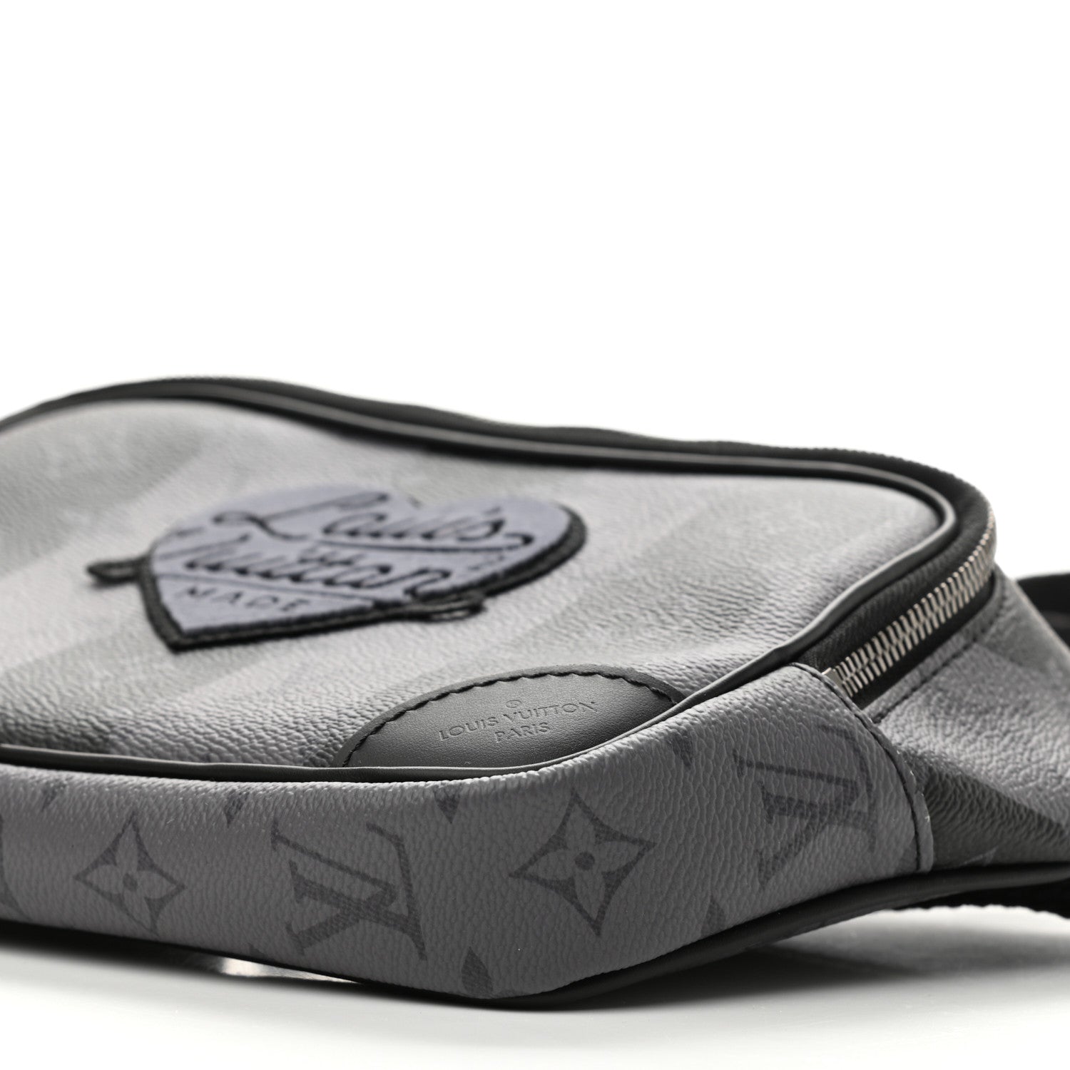 Louis Vuitton X NIGO Monogram Eclipse Stripes LV Heart Modular Sling Bag 10 of 11