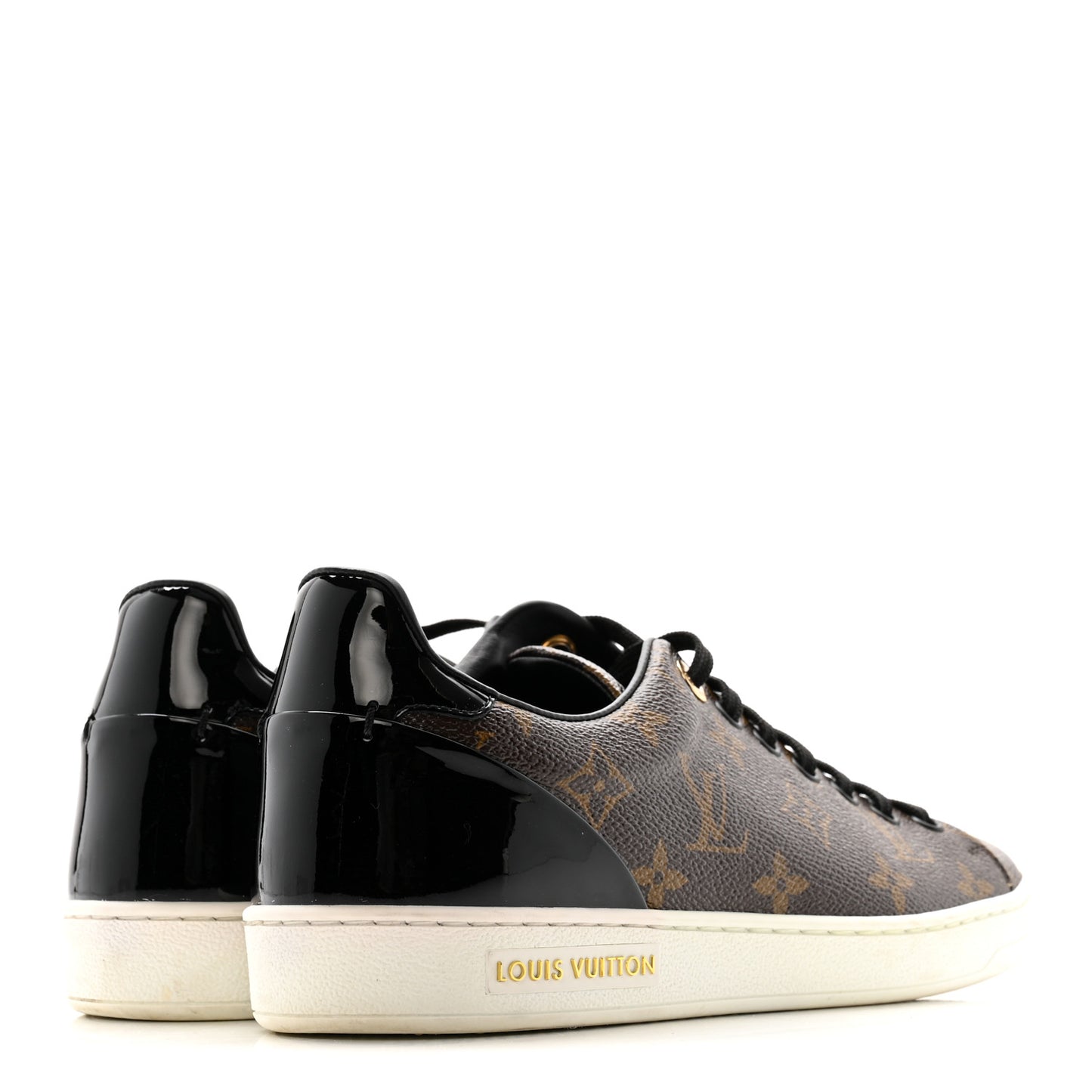 Patent Monogram Frontrow Sneakers 39