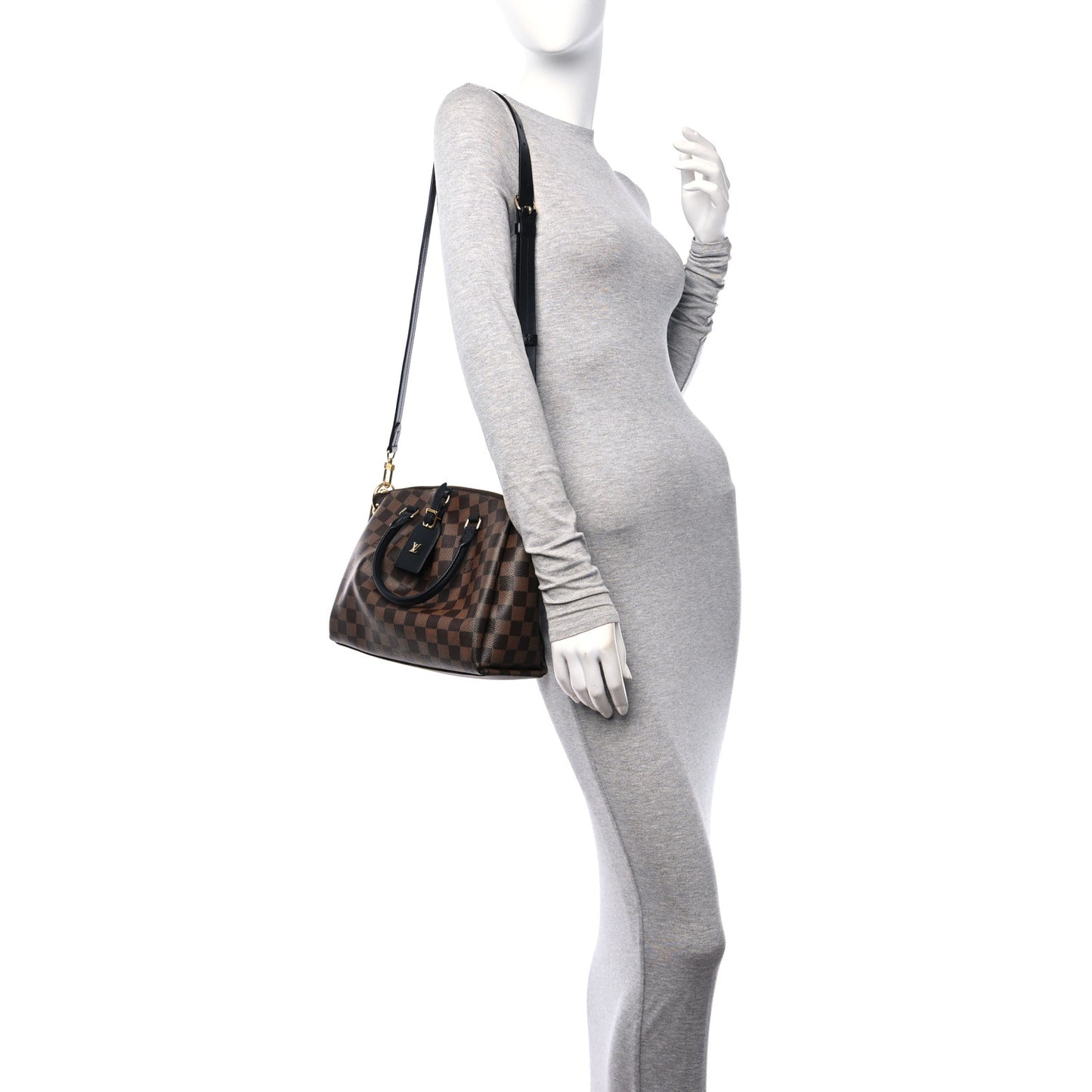 Damier Ebene Odeon Tote PM Black