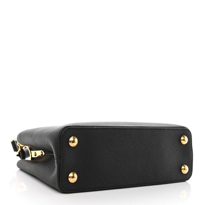 Louis Vuitton Taurillon Capucines BB Black 4 of 9