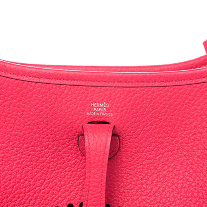 Hermes Taurillon Clemence Evelyne TPM Rose Extreme 6 of 12