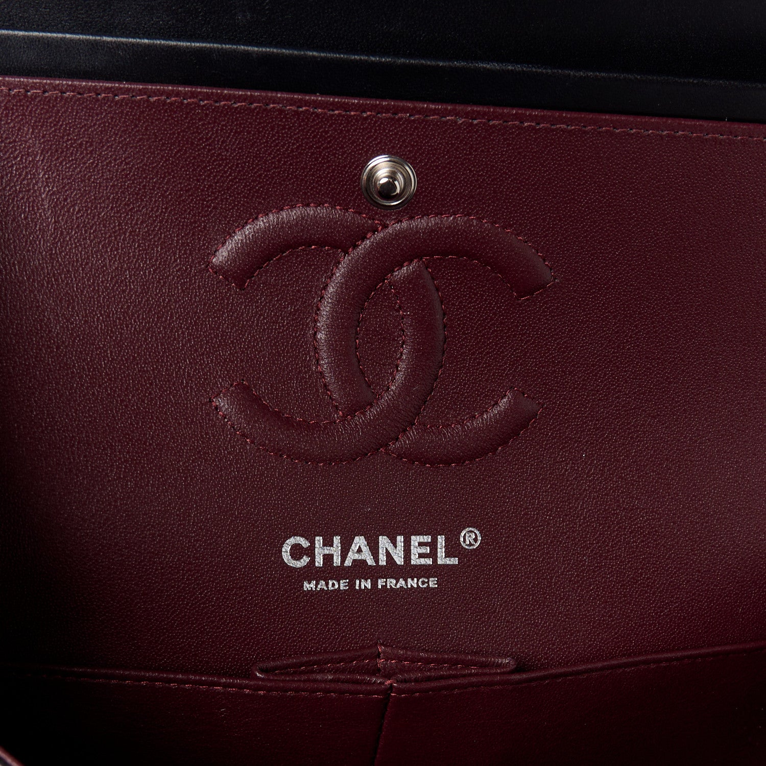 Chanel Lambskin Quilted Small Double Flap Black 6 of 12