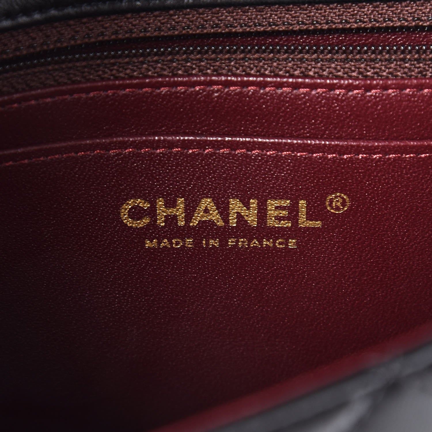 Chanel Lambskin Quilted Mini Rectangular Flap Black 6 of 8