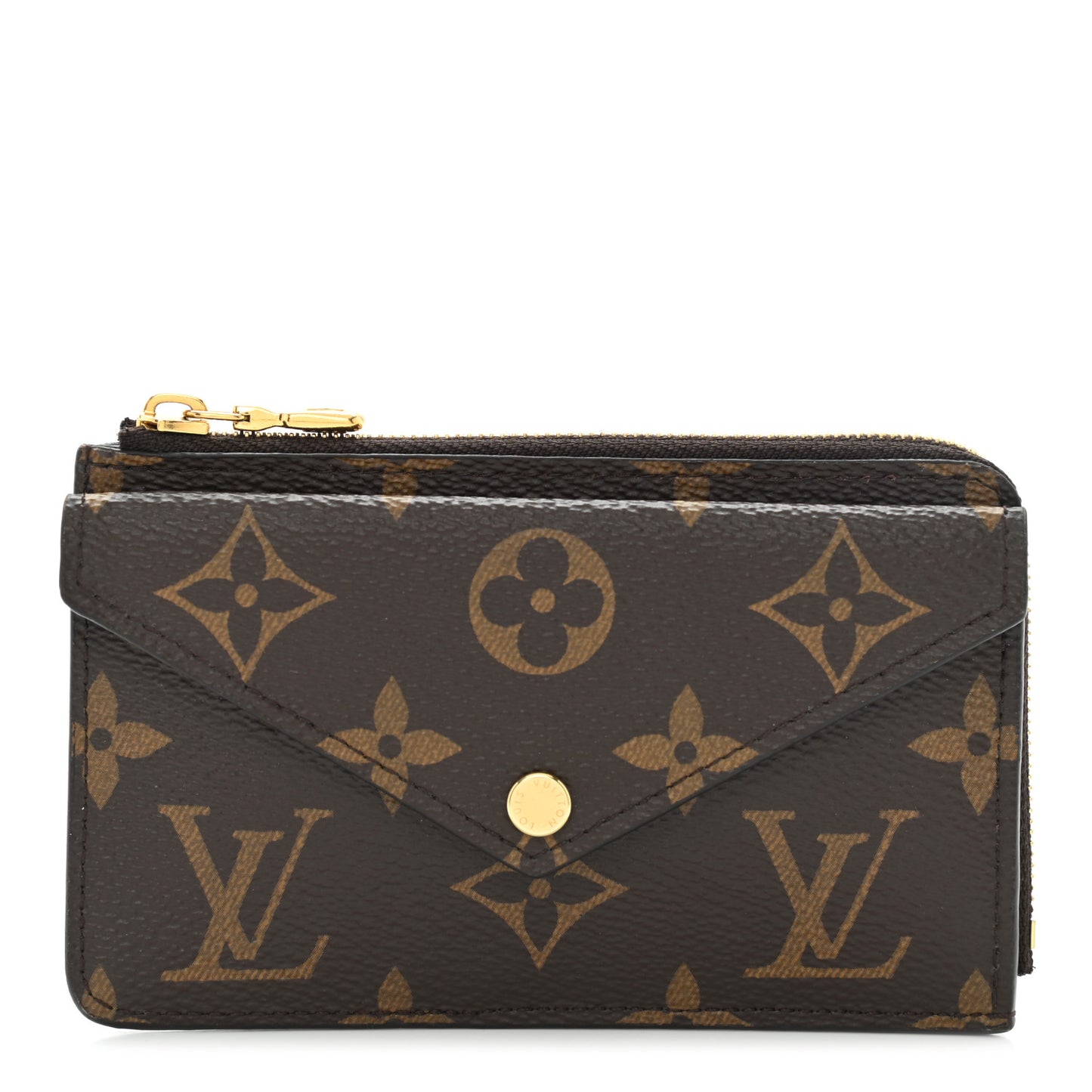 Monogram Recto Verso Card Holder Black