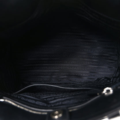Prada Tessuto Nylon Soft Calf Tote Black 5 of 9