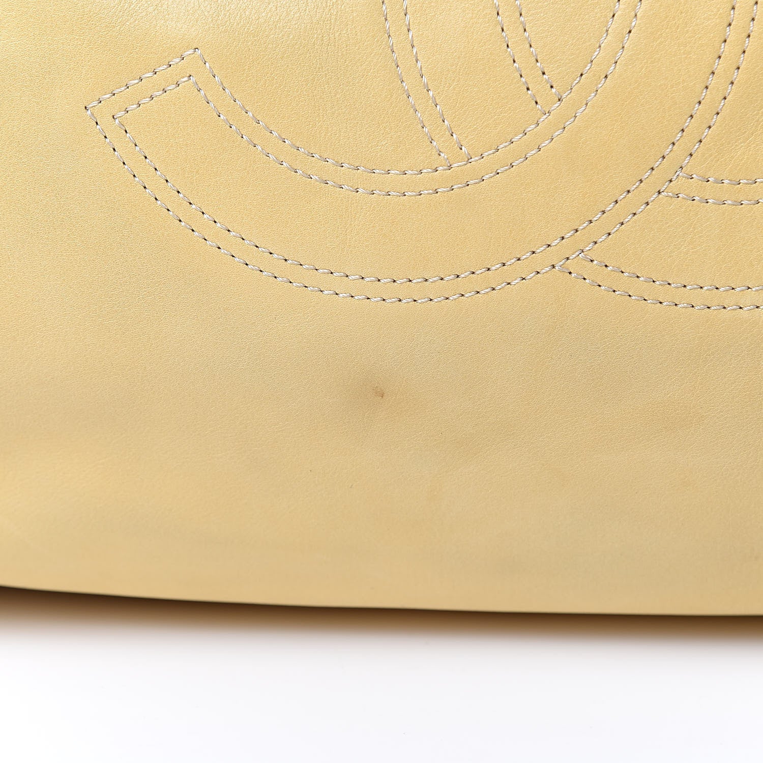 Chanel Lambskin Large Edgy Hobo Beige 14 of 16