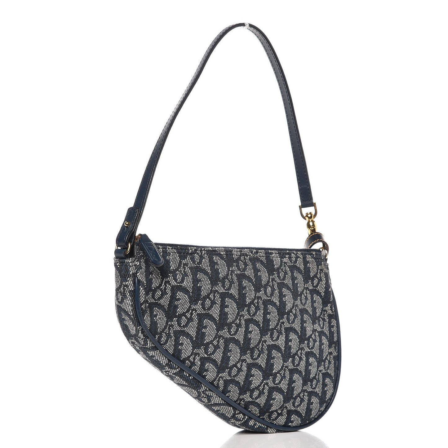 Monogram Mini Saddle Pochette Blue